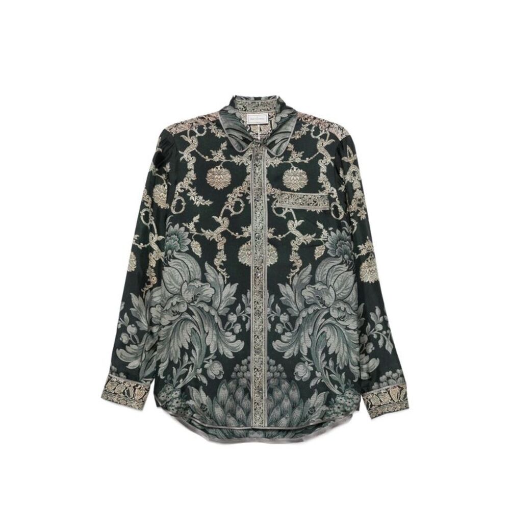 Pierre-Louis Mascia Women Printed Silk Shirt